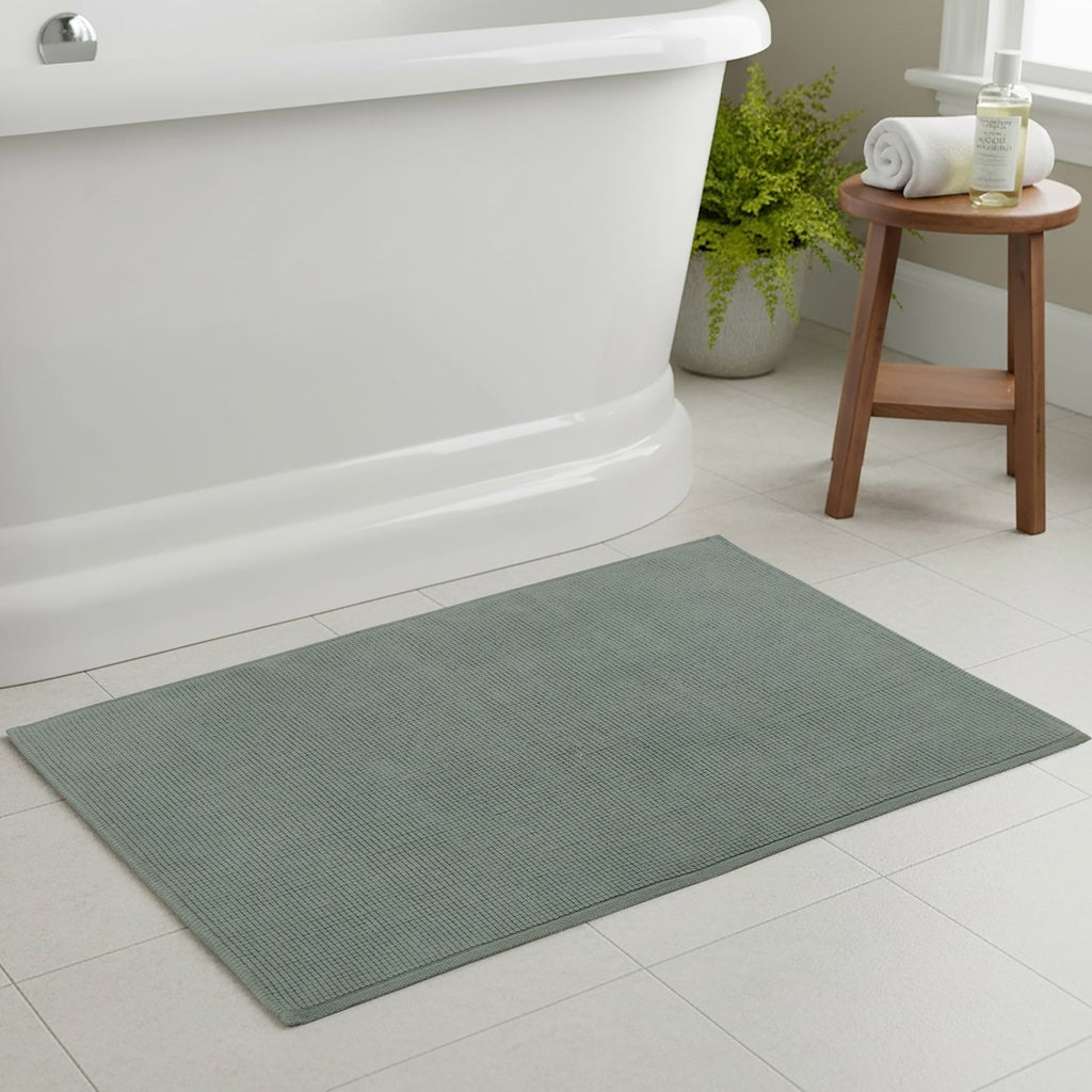 Cotton Woven Bath Mat