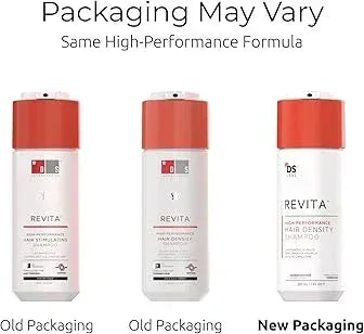DS Laboratories Revita Extra Strength Density Shampoo, Anti Hair Loss, Anti Thinning, with Nanoxidil 5%, 2-pack