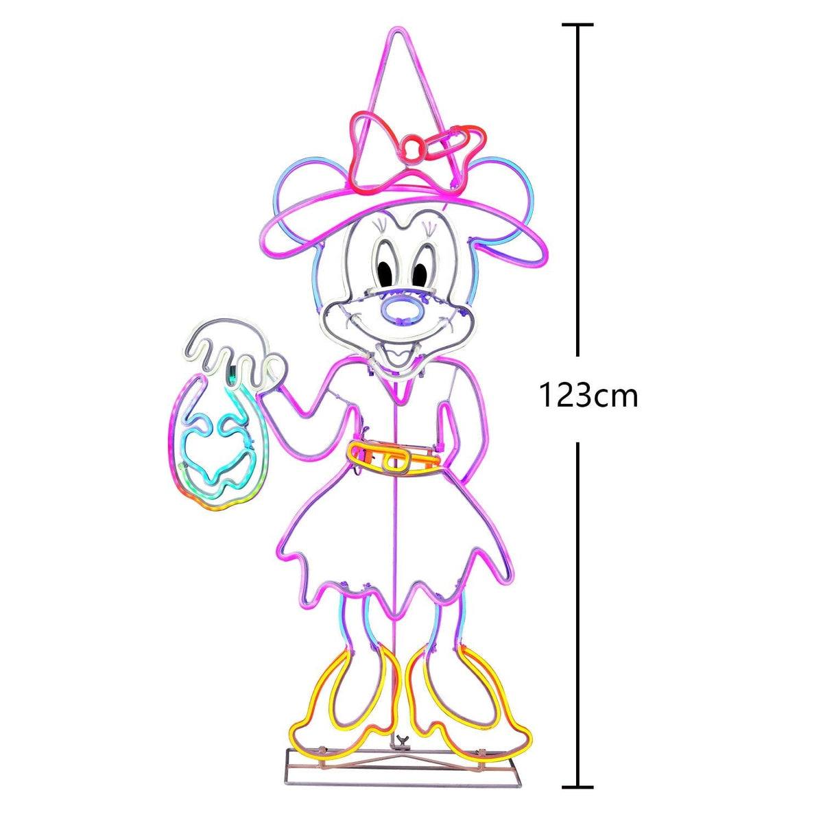 Disney 4' Neon Minnie Mouse
