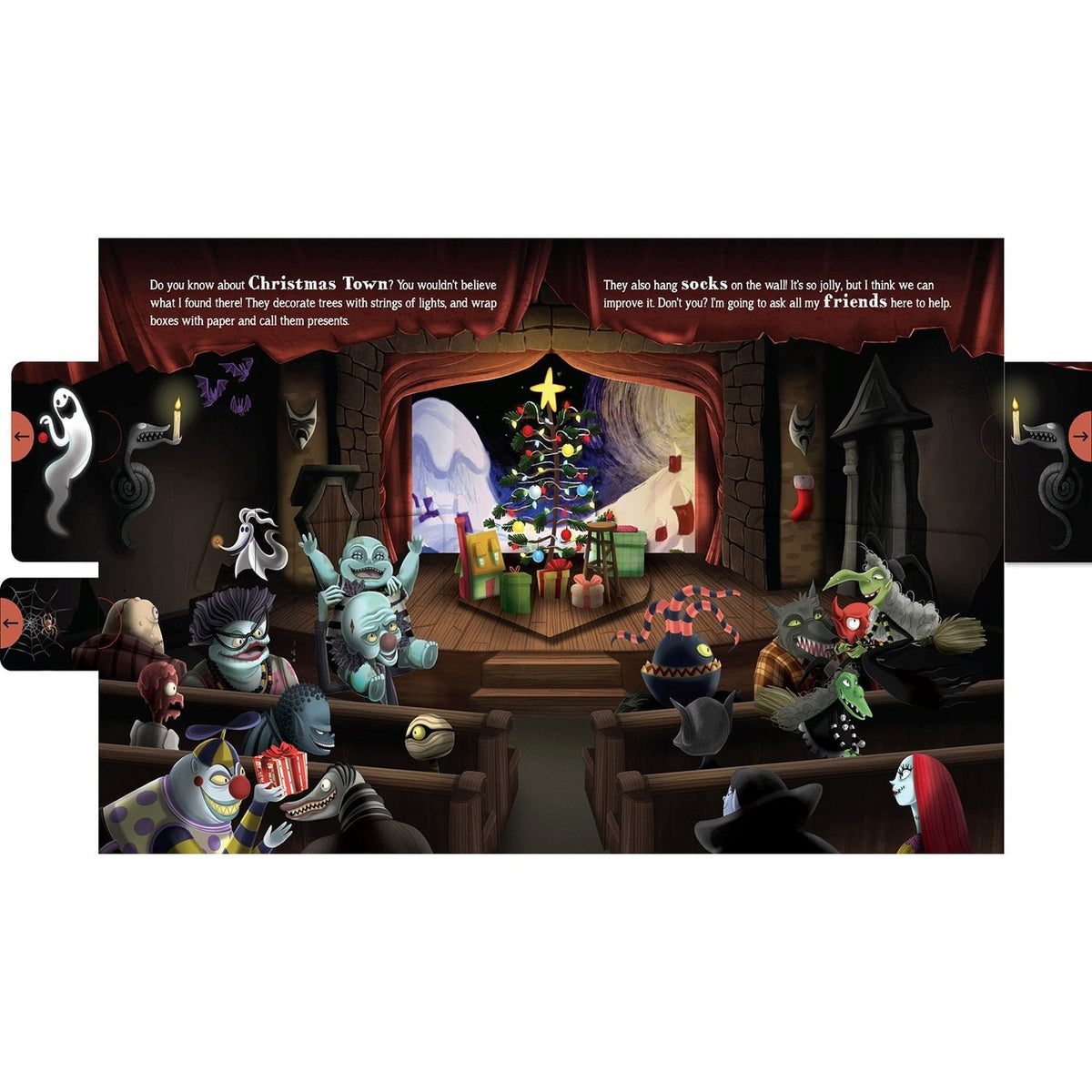 Disney Tim Burton's The Nightmare Before Christmas: Welcome to Halloween Town!, Hardcover