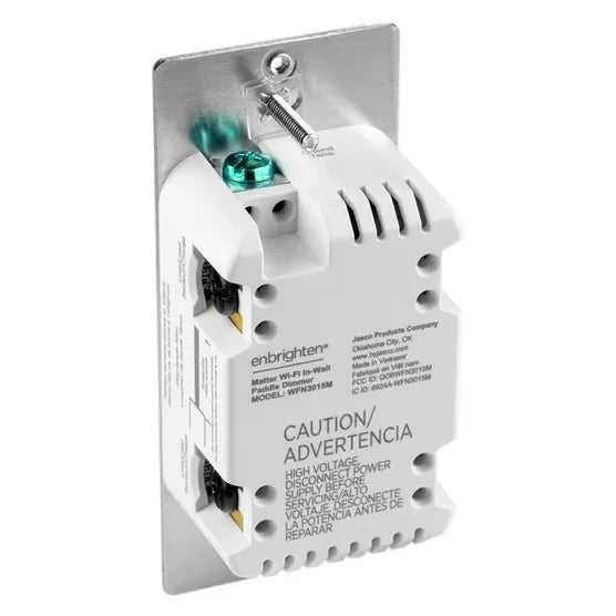 Enbrighten Vibe Wi-Fi Matter Smart Dimmer Switch, 3-pack