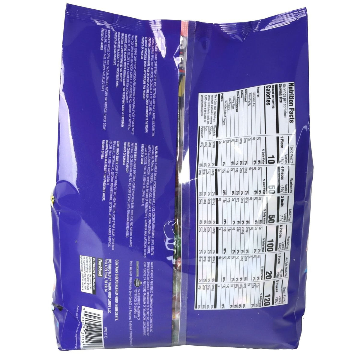 Frankford Mega Mix Halloween Candy, Variety Pack, 600+ pcs.