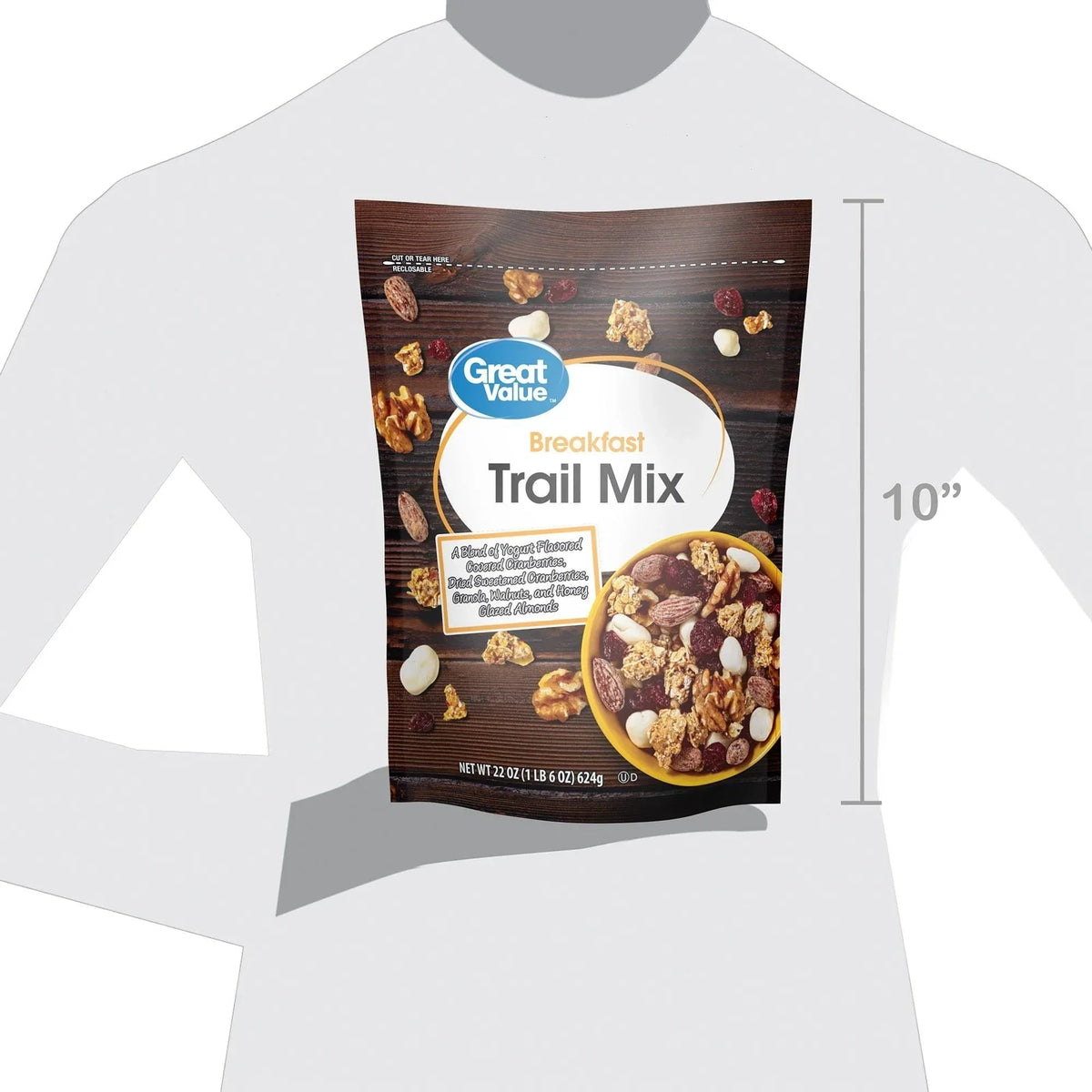 Great Value Breakfast Blend Trail Mix, 22 oz