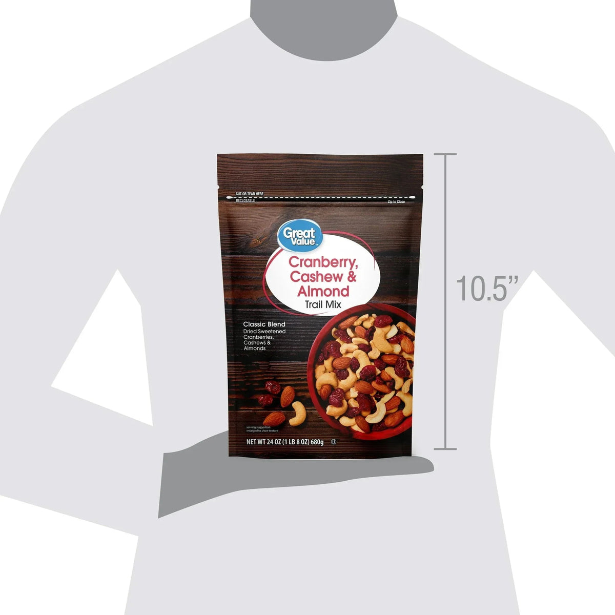 Great Value Cranberry Cashew & Almond Trail Mix, 24 oz