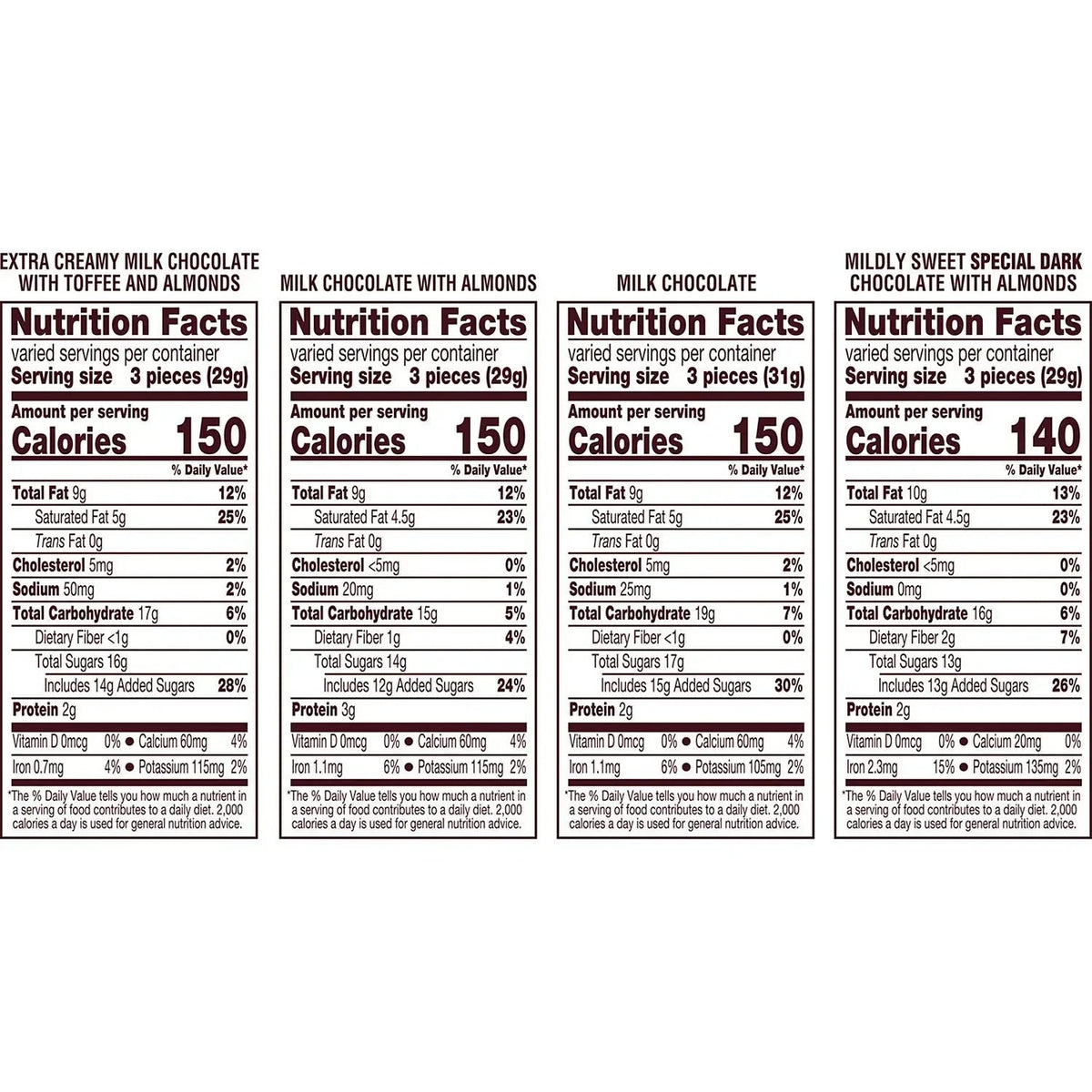 HERSHEY'S NUGGETS Assorted Chocolate Candy, 145 pcs.