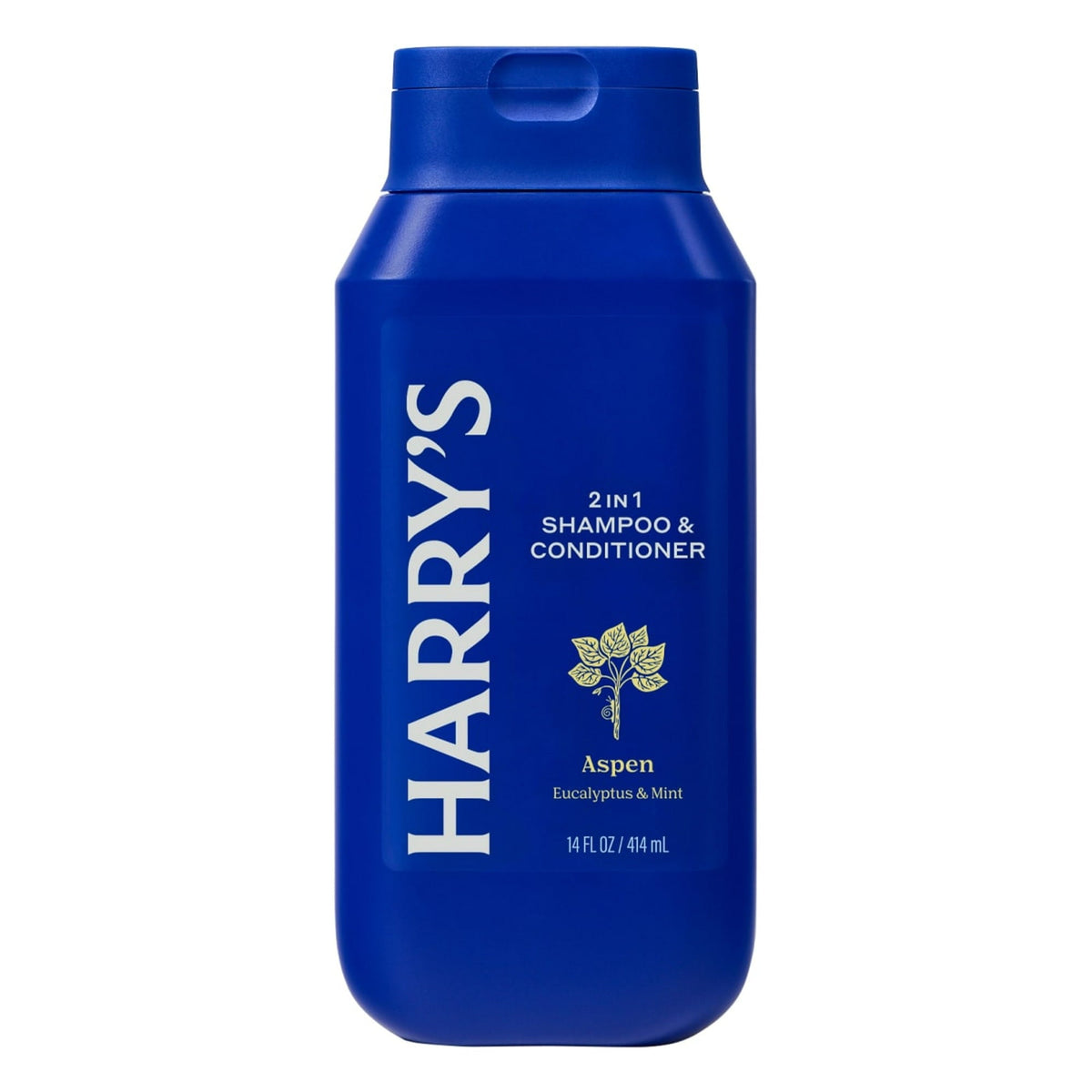 (3 PACK ) Harry's Men's 2 in 1 Shampoo and Conditioner, Original Aspen Scent, 14 fl oz