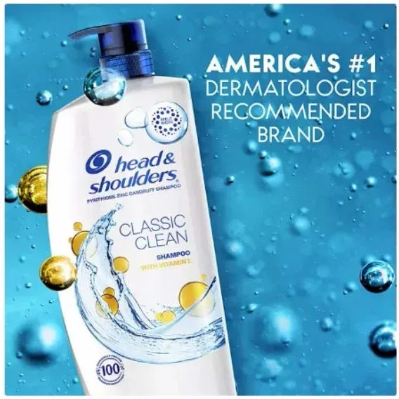 Head & Shoulders Classic Clean Anti-Dandruff Shampoo, 38.8 fl. oz.
