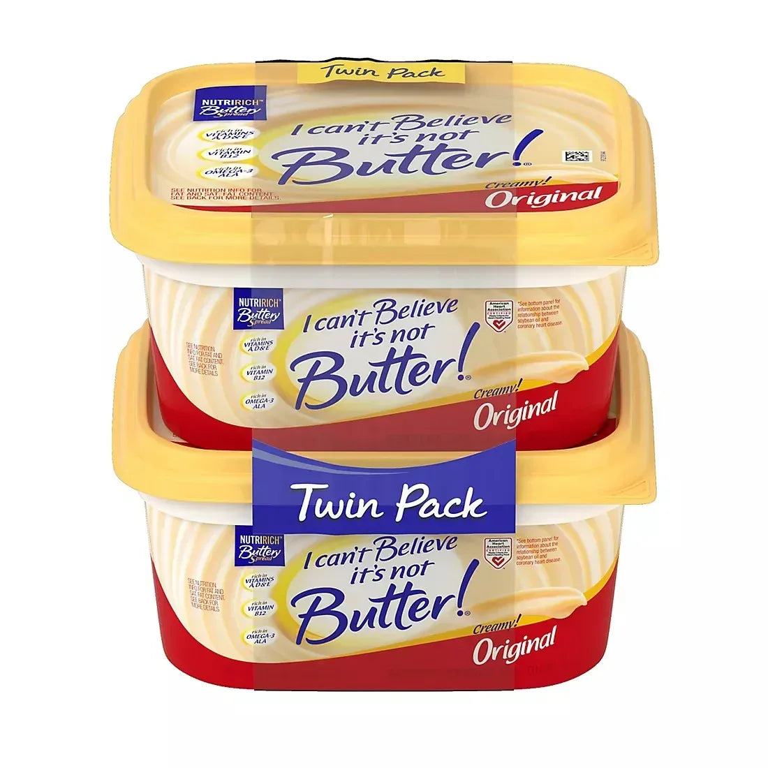 I Can't Believe It's Not Butter Original Spread Tub, 2 pk./30 oz.