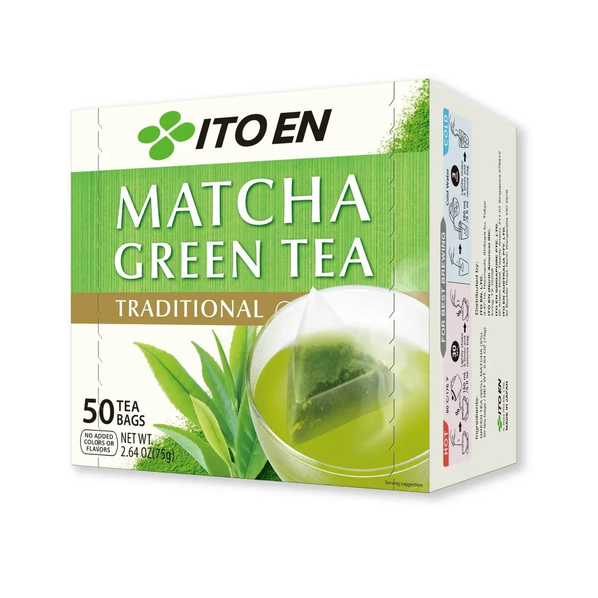 Ito En Matcha Green Tea Bags, 50 ct.