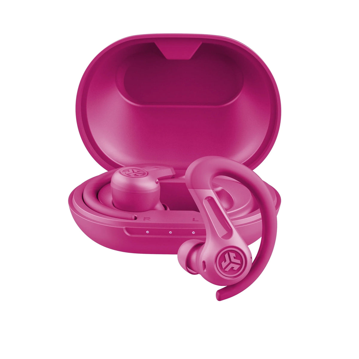 JLab JBuds Sport ANC 4 True Wireless Earbuds, Cobalt, Hybrid ANC, Touch Controls, Multipoint, App Customization