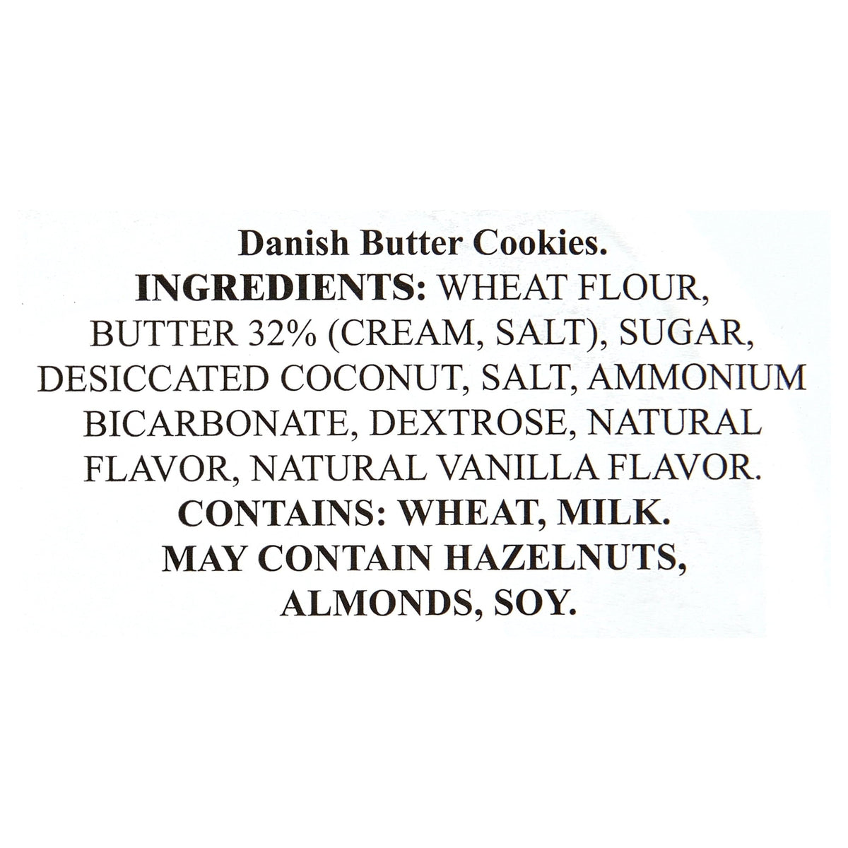 Jacobsens Original Premium Danish Butter Cookie Tin, 3.5 lbs.