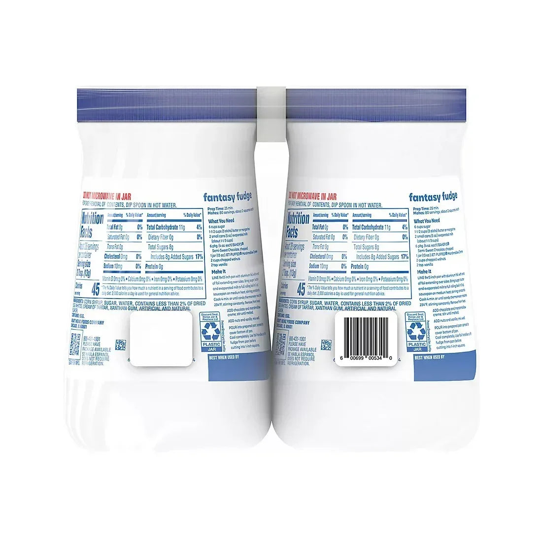 Jet-Puffed Marshmallow Creme, Jars, 2 pk./13 oz.