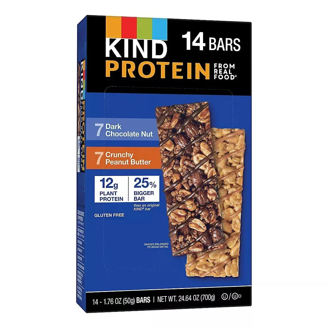 Kind Protein Bar Variety Pack, 12g Protein, 14 ct.