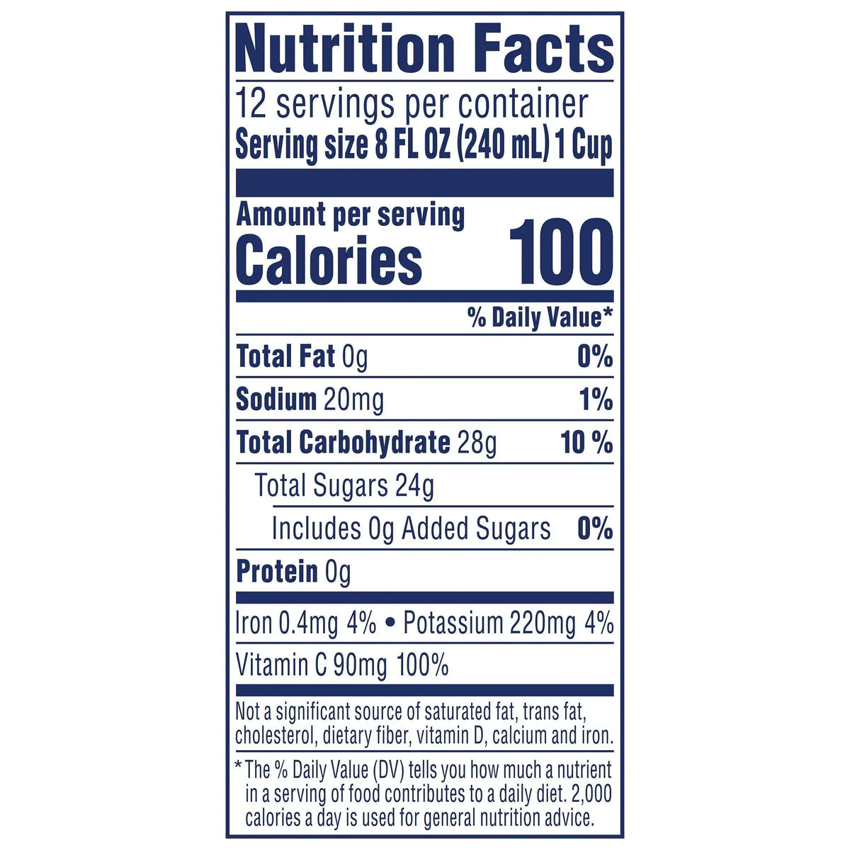 Kirkland Signature, Ocean Spray Cranberry Premium 100% Juice, 96 fl oz, 2-Count