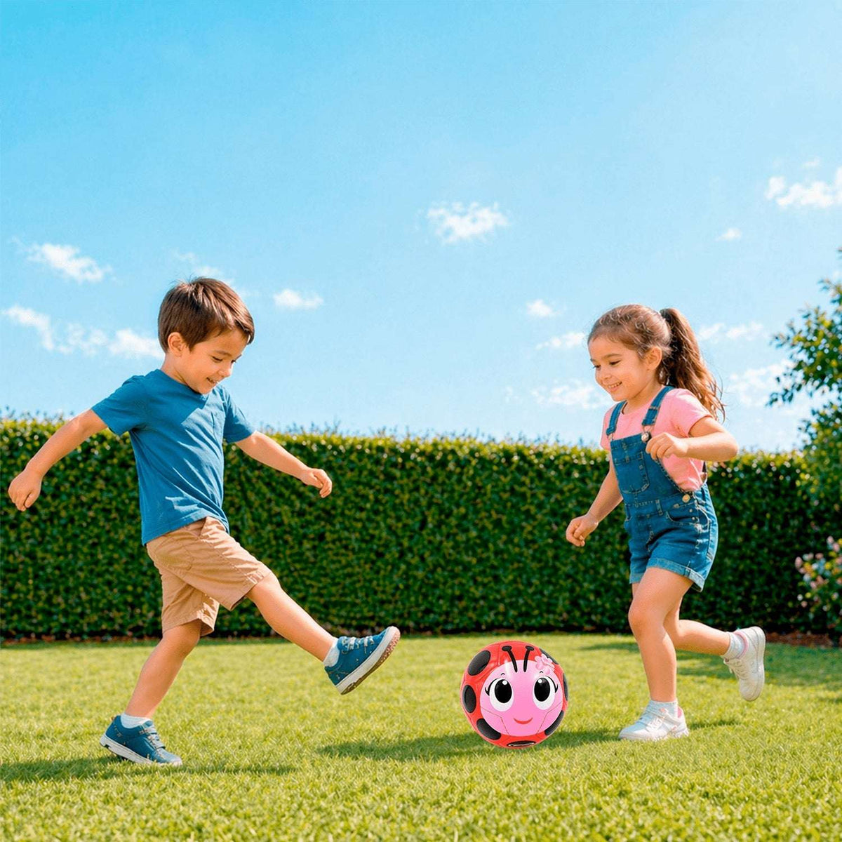 Little Tikes Soccer Pal - Size 3 Soccer Ball Toy for Kids, Indoor and Outdoor Play, Character Ball for Toddlers