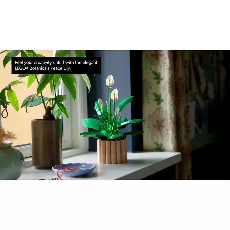 LEGO Botanicals Peace Lily Flower Room Decor 11504