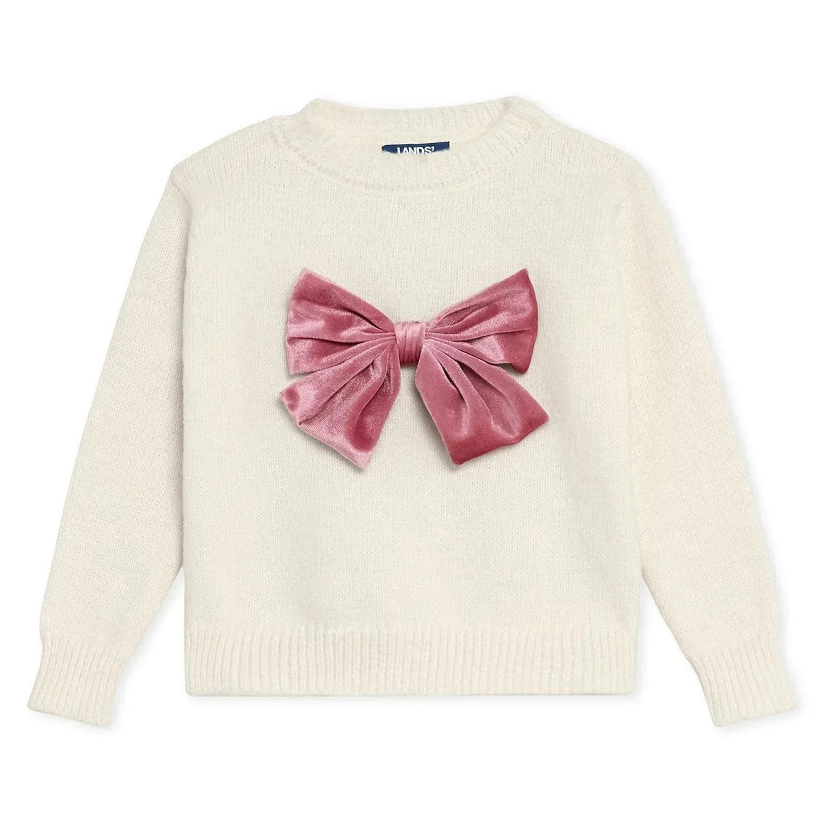 Lands' End Toddler Girls Holiday Sweater