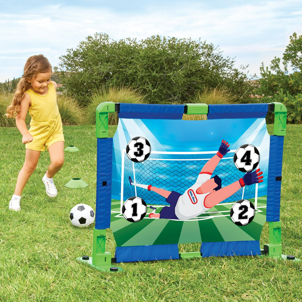 Little Tikes TotSports Soccer Trainer, 9 Accessories, Active Play Sports Toys, Boys, Girls Ages 3+