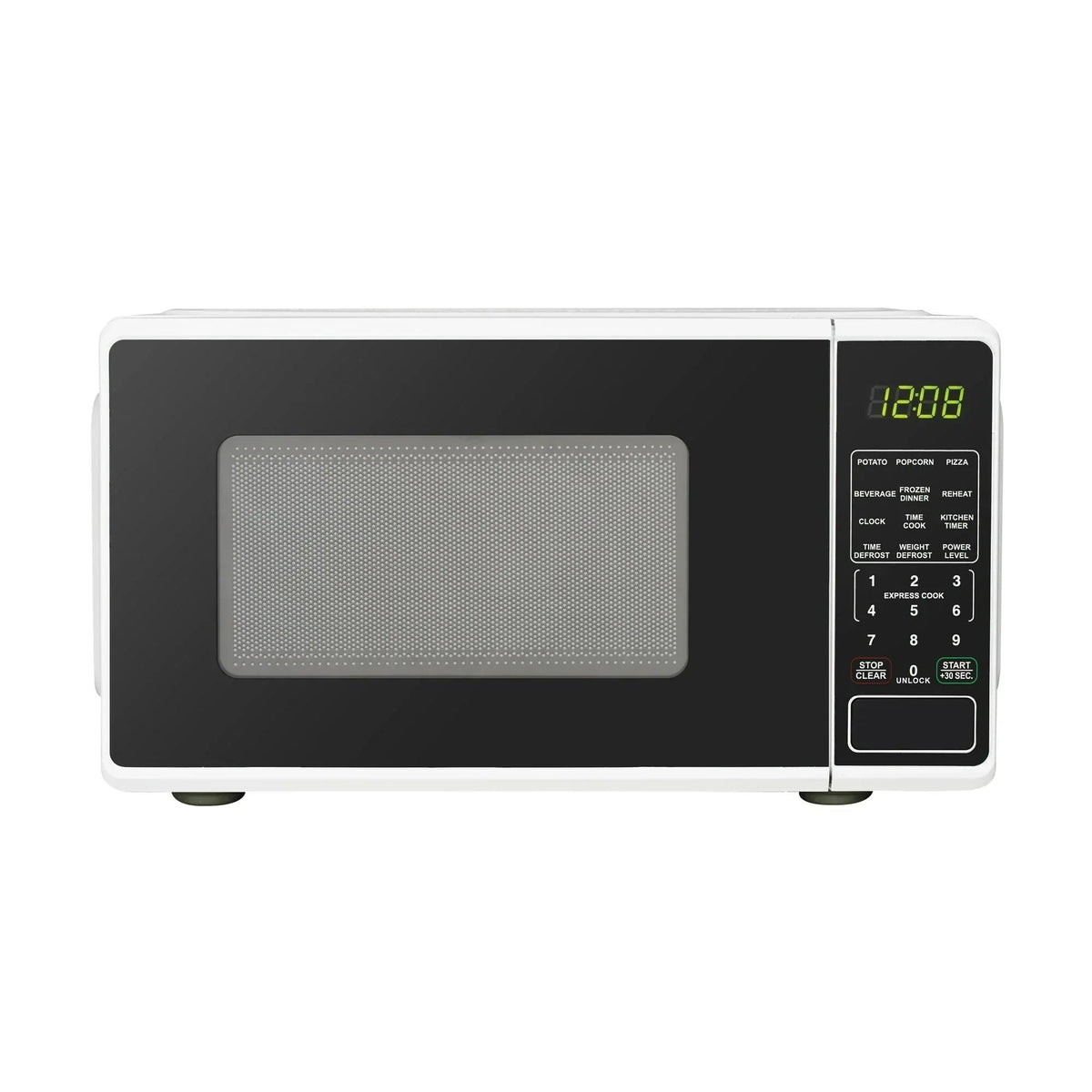 Mainstays 0.7 Cu ft Countertop Microwave Oven, 700 Watts, Black