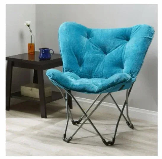 Mainstays Folding Butterfly Chair , Blue