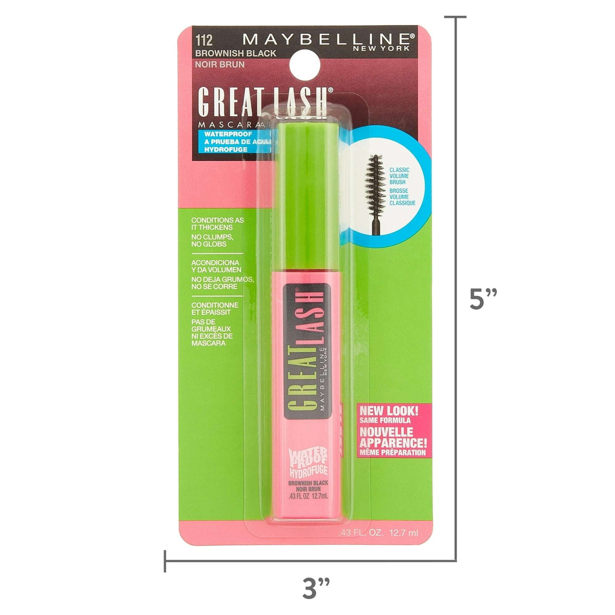 Maybelline Great Lash Washable Mascara, 0.43 fl. oz.