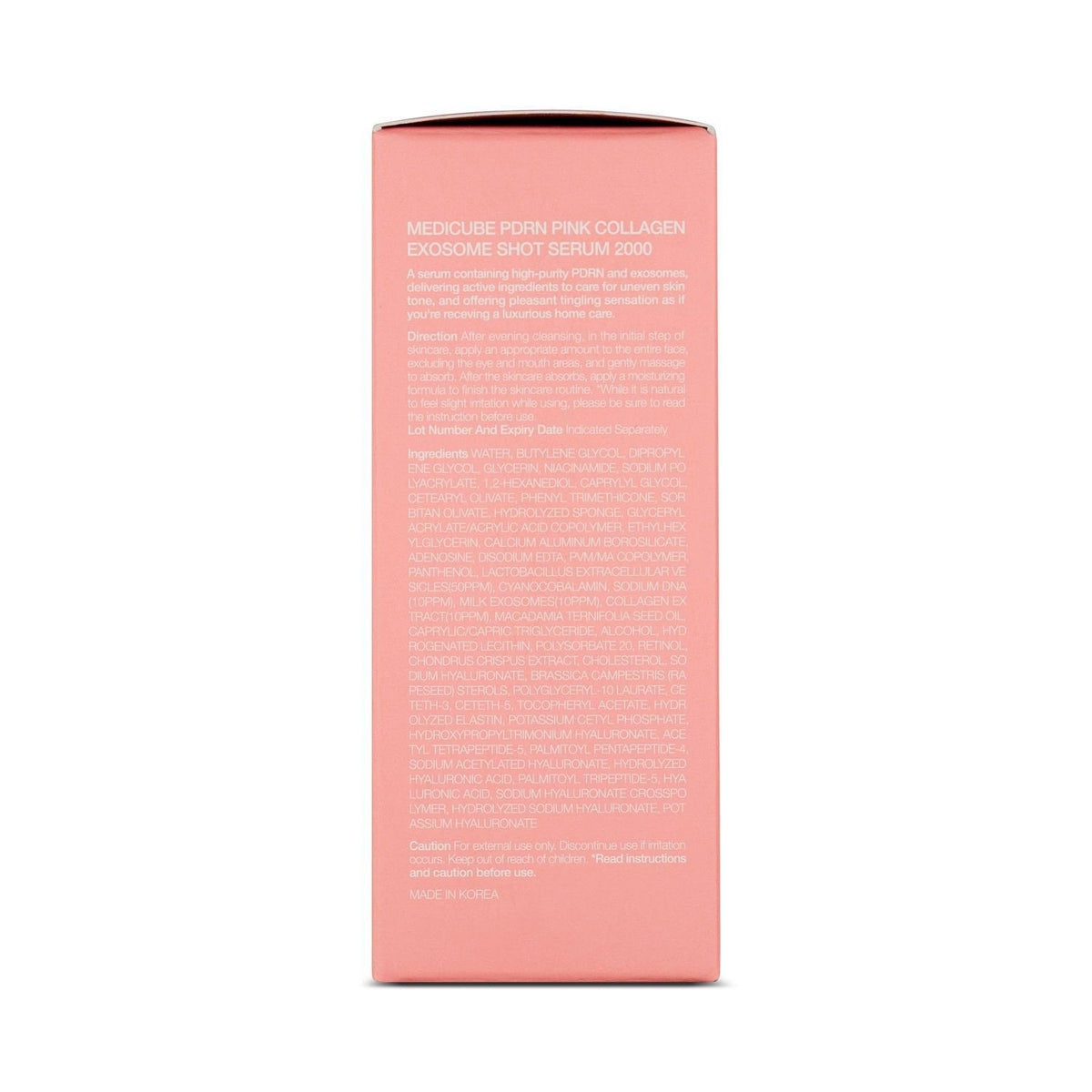 Medicube PDRN Pink Collagen Exosome Shot, 1.01 oz.