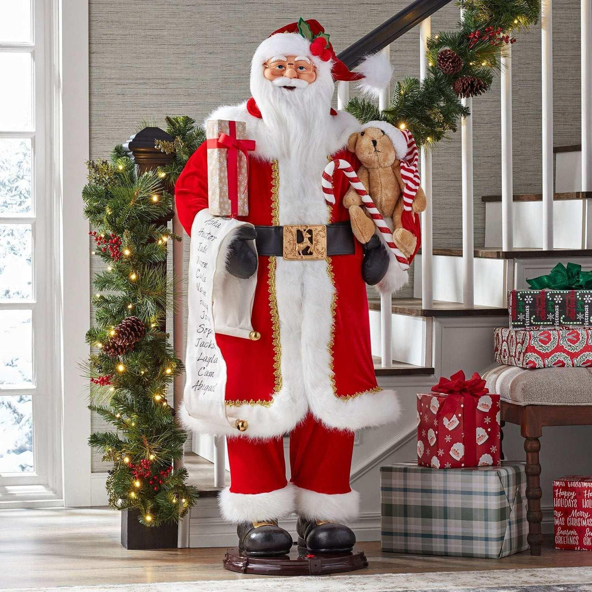 Member’s Mark 5' Animated Singing Santa