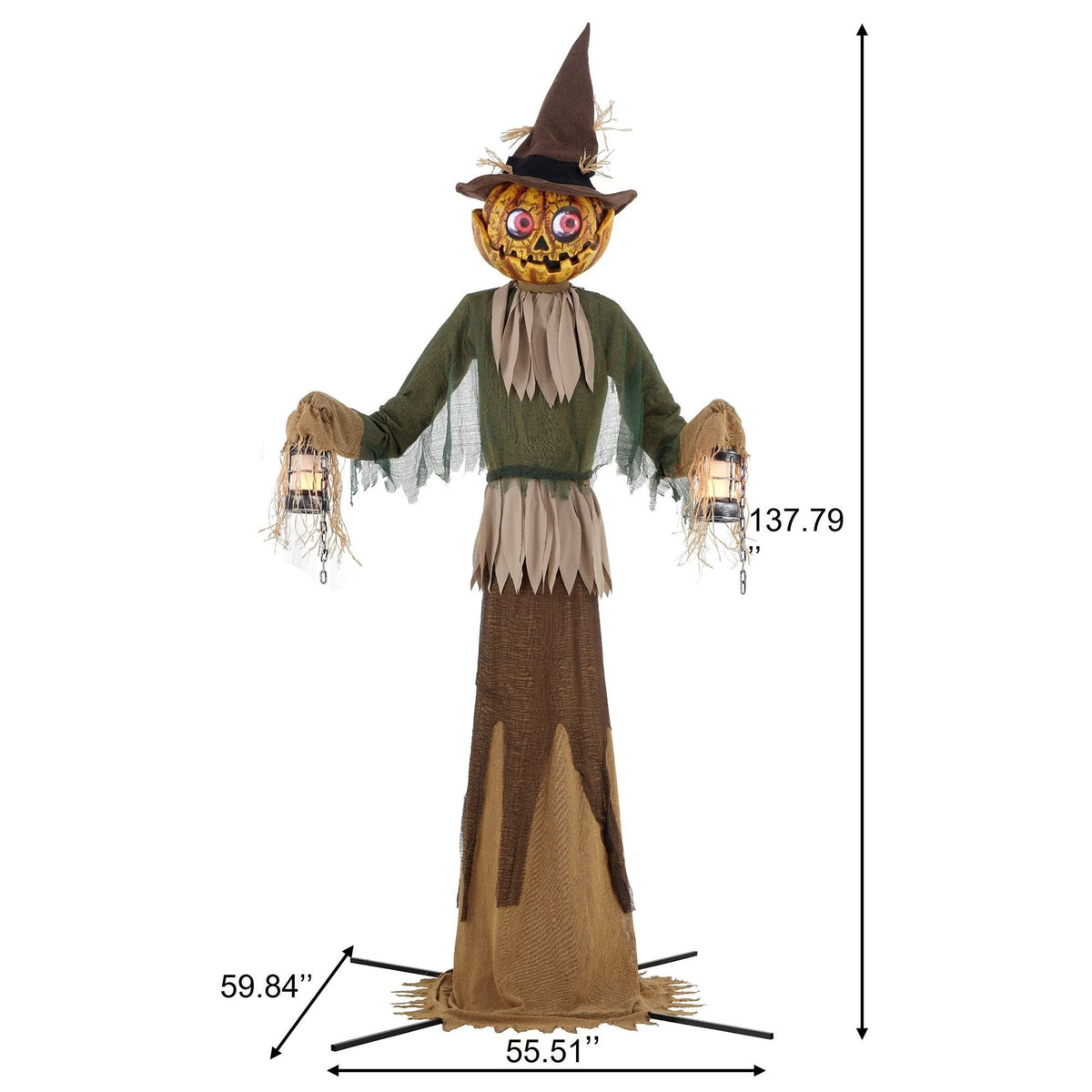 Member's Mark 11' Pre-Lit Animated Scarecrow