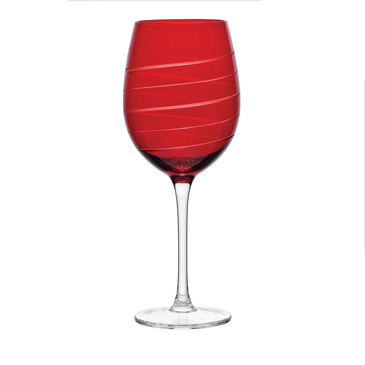 Mikasa Cheers Ruby Wine Glasses, Set of 6