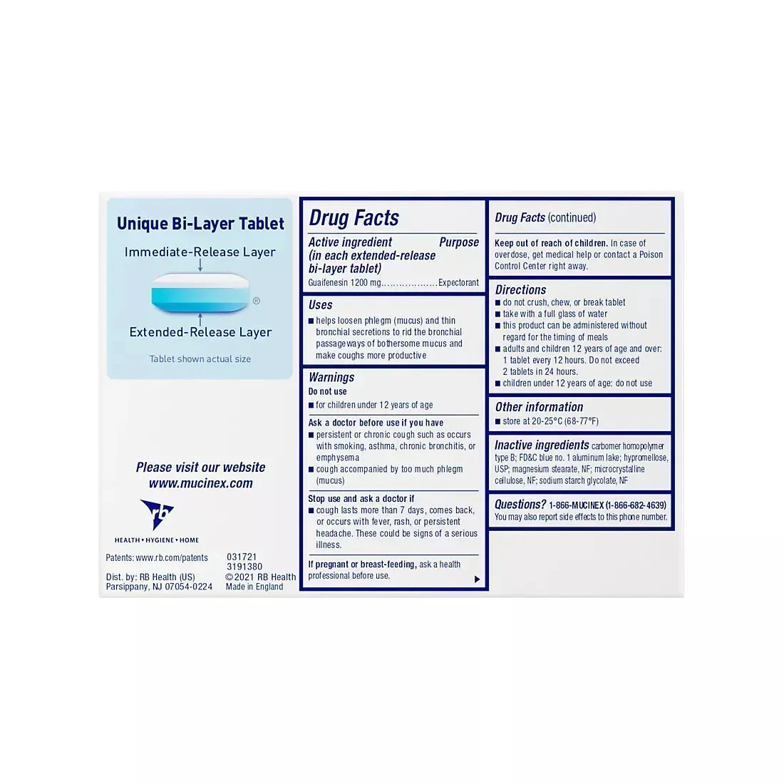Mucinex SE Max Extended-Release Tablets, 56 Count