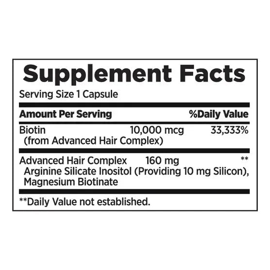 Nature's Bounty Optimal Solutions Hair Growth, 90 Capsules