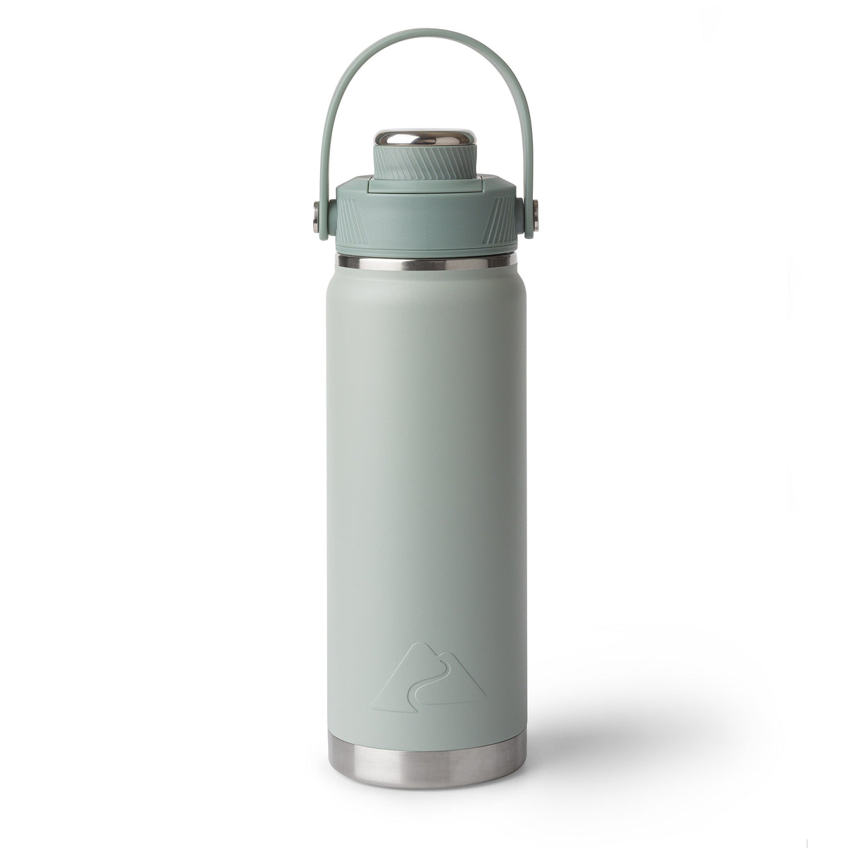 Ozark Trail 24 oz Stainless Steel Insulated Chug Water Bottle, Light Blue