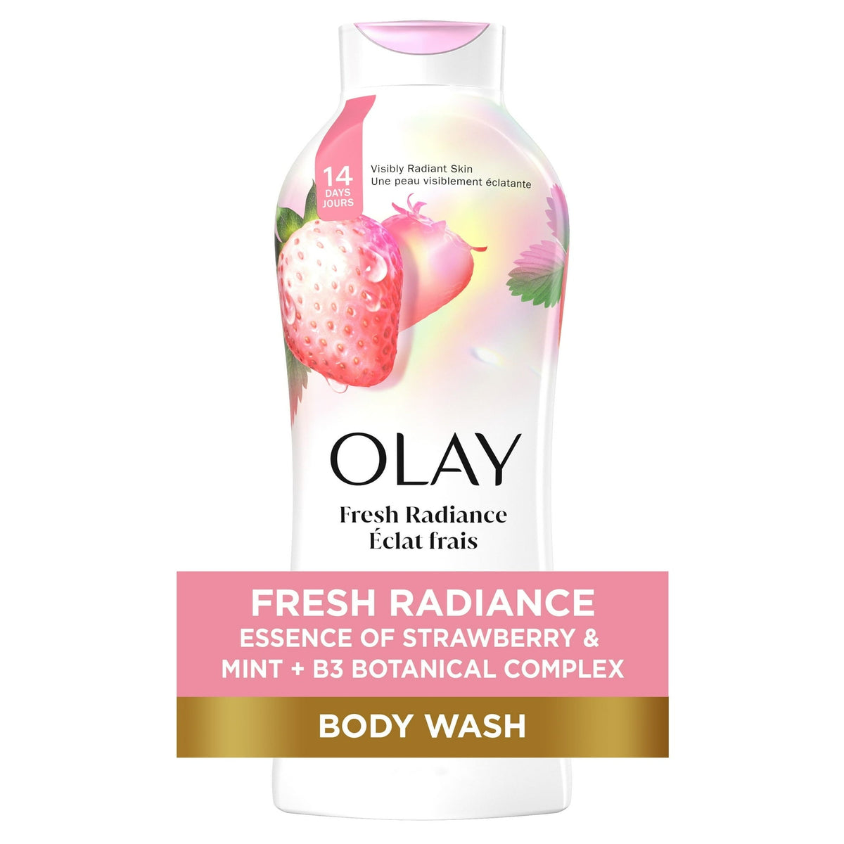 Olay Ultra Moisture Body Wash, Age Defy Body Wash Vitamin B3 & Hyaluronic, 22 FL OZ