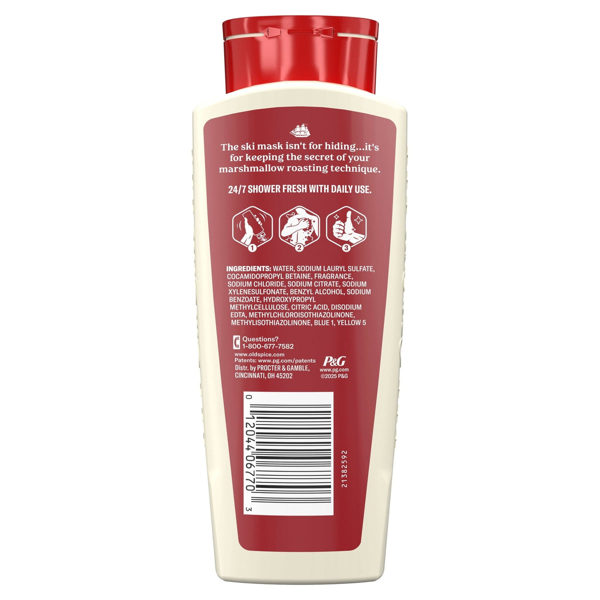 Old Spice Men's Body Wash, Serial Griller, 24oz