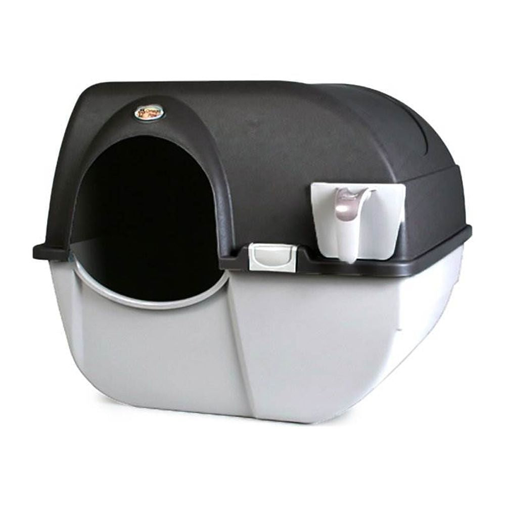 Omega Paw Regular Size Premium Self-Cleaning Litter Box, Blue