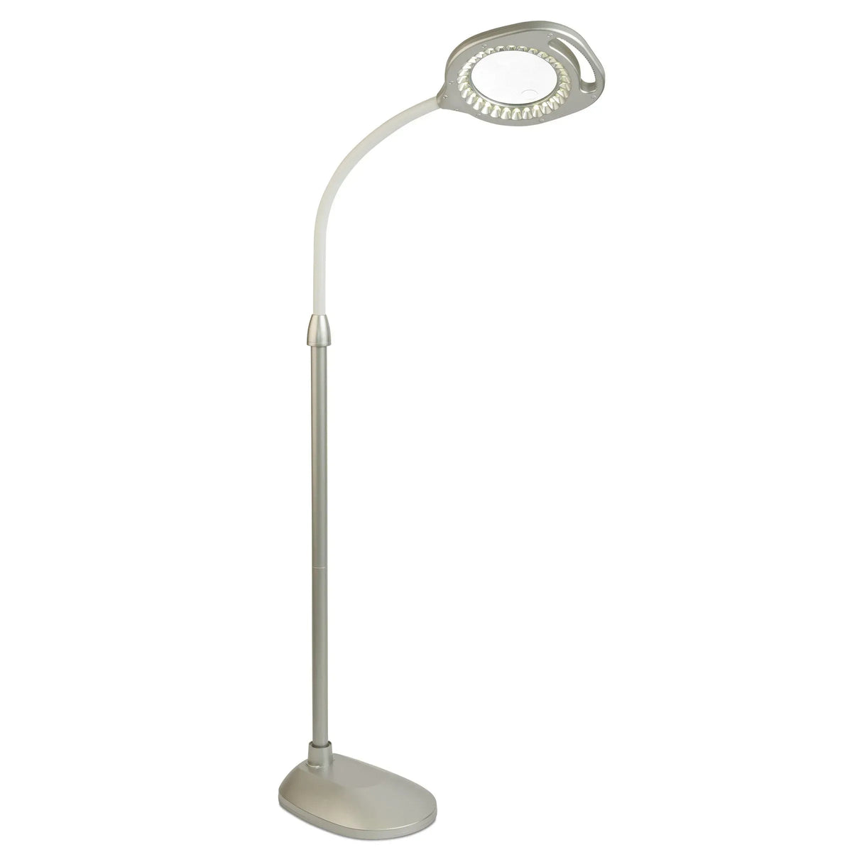 OttLite 2-in-1 LED Magnifier Floor and Desk Lamp