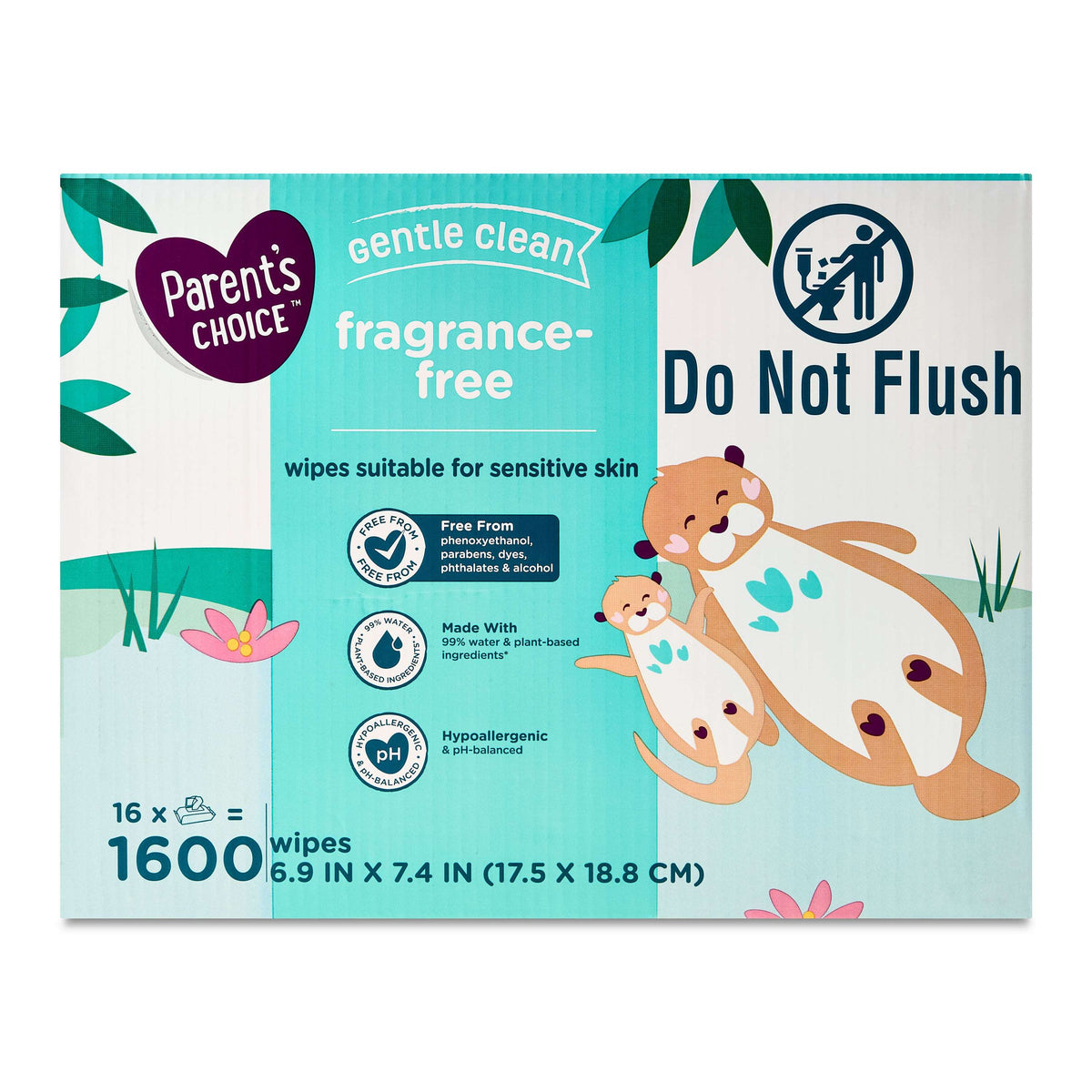 Parent's Choice Fragrance-Free Baby Wipes, 300 Count (Select for More Options)