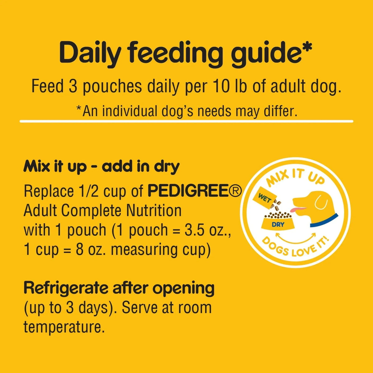 Pedigree Choice Cuts In Gravy Adult Soft Wet Dog Food Variety Pack, 3.5 oz Pouches, 18 Count