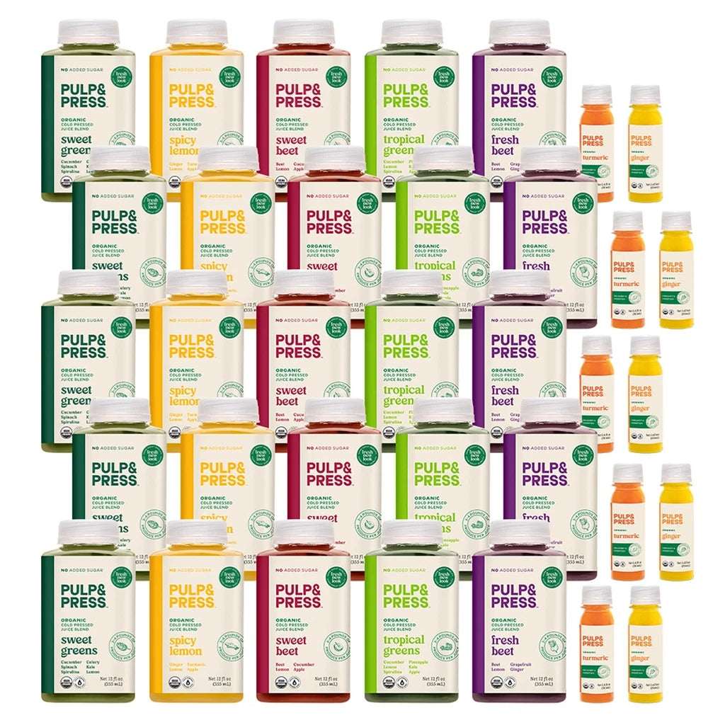 Pulp and Press 5-Day Organic Cold Pressed Juice Cleanse
