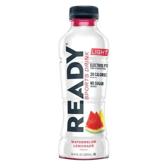 Ready Sports Drink Light, Watermelon Lemonade, 16.9 fl oz, 12-count