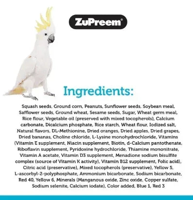 Zupreem® Sensible Seed® Bird Food for Large Birds 2 lb