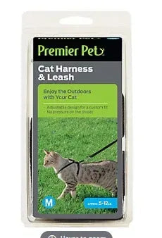 Premier Pet Cat Harness & Leash - Medium
