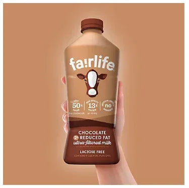 Fairlife Chocolate Flavored Reduced-Fat Ultra-Filtered Lactose-Free Milk, 52 fl. oz.