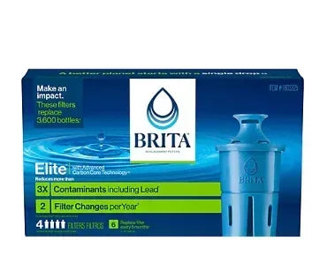 Brita Elite Replacement Water Filter, 4 ct.