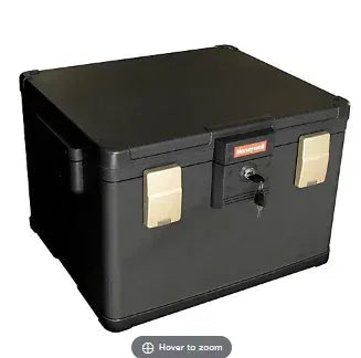 Honeywell 1.06-Cu.-Ft. Fire and Water Document and File Chest with Key Lock