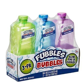 Fubbles Bubbles, 3 pk./ 64 oz.