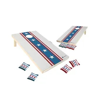 MD Sports Official Size Solid Wood Bean Bag Toss Game