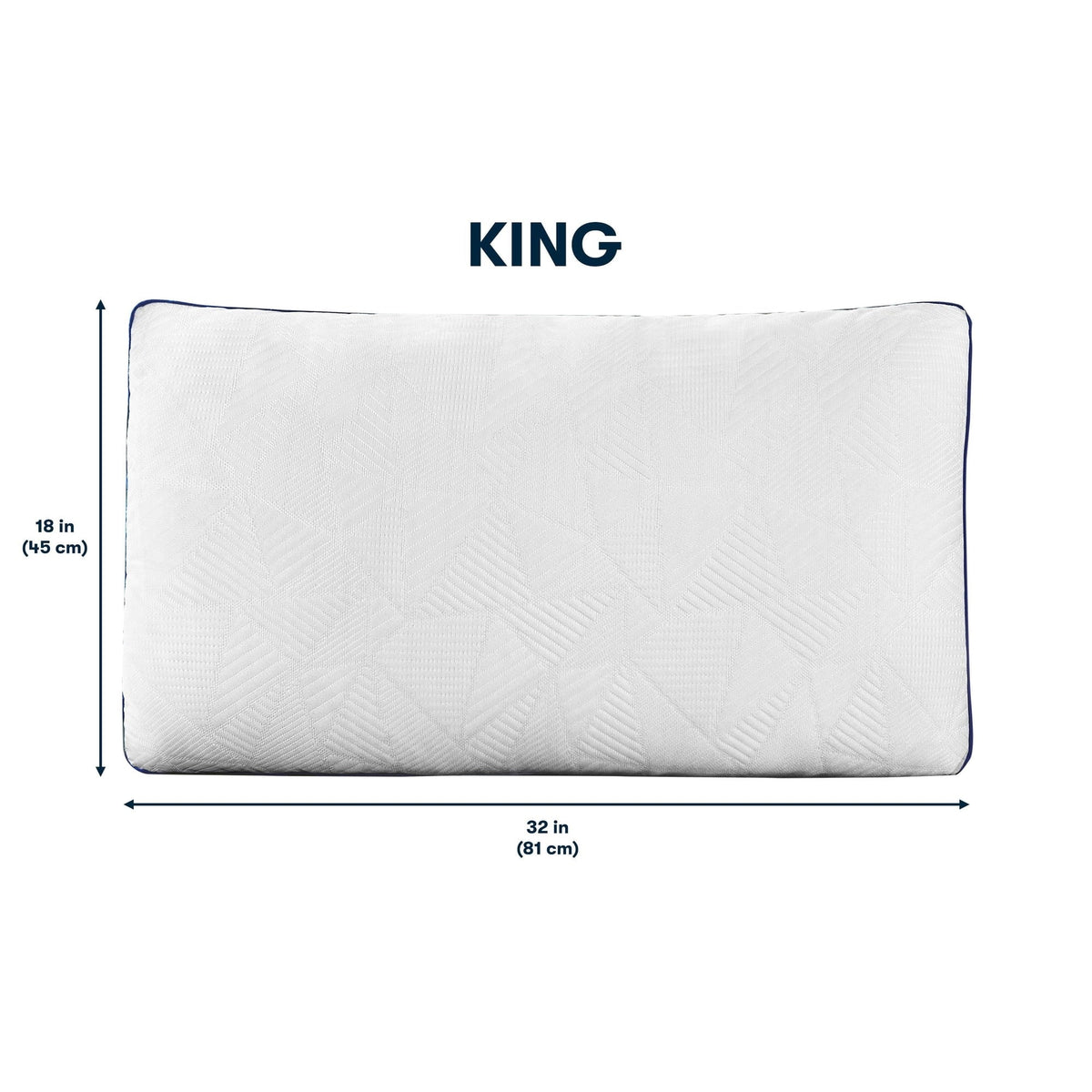 Serta Cool Relief Gel Memory Foam King Pillow