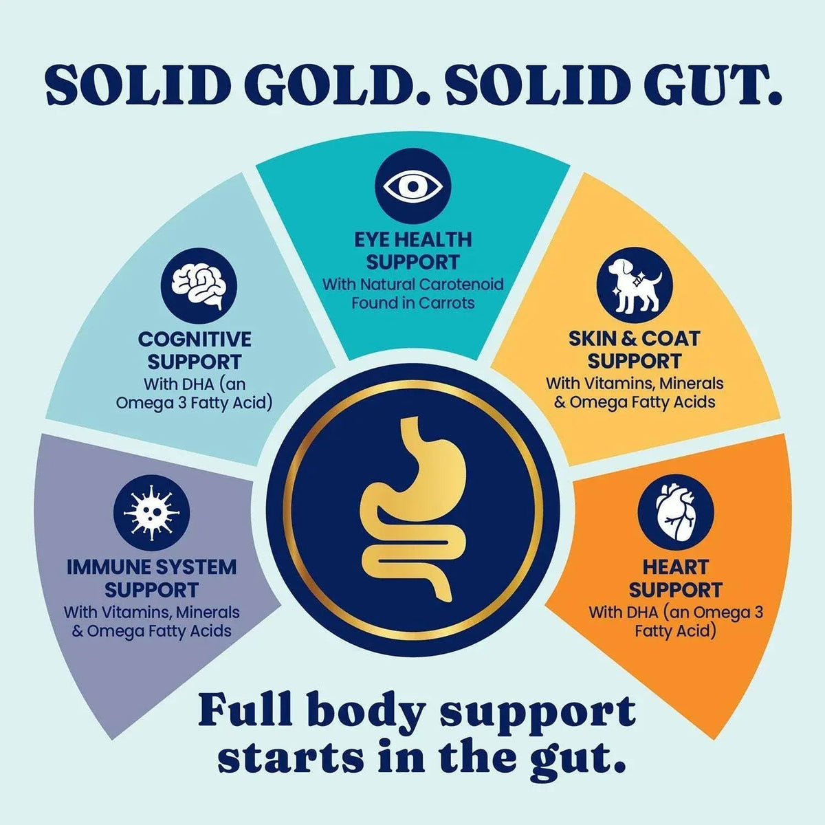 Solid Gold Bone Broth with Turmeric Dog Food Topper,16 oz., 2 pk.