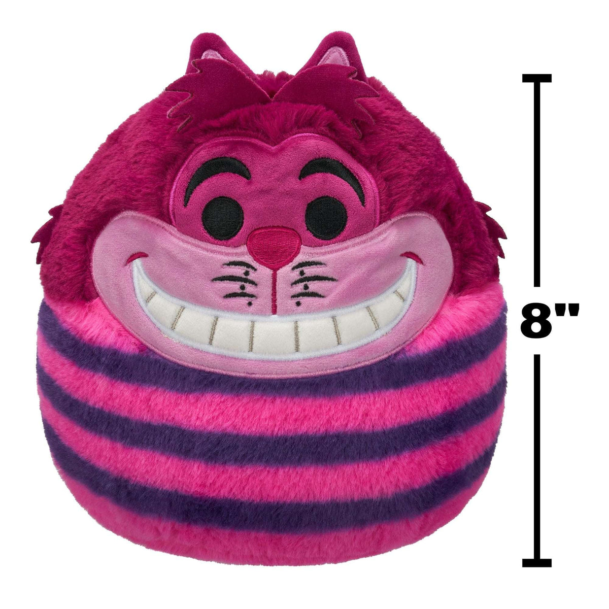 Squishmallows FuzzAMallow Disney Official 8 inch Cheshire Cat - Child's Ultra Soft Stuffed Plush Toy